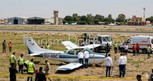 وزير الطيران يفتح تحقيقًا في مصرع طيار وإصابة متدربة في سقوط طائرة تدريب