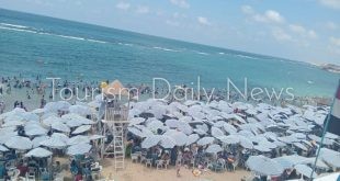 شواطئ الإسكندرية تستقبل 1.5 مليون زائر ورقابة مشددة لمواجهة المخالفين