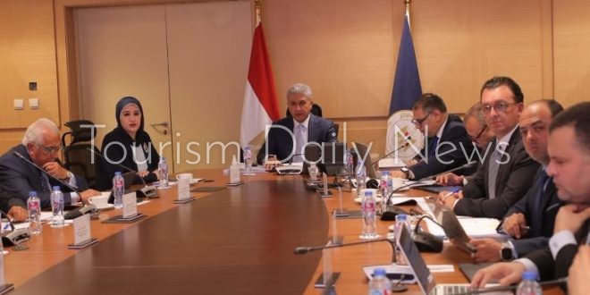 مناقشات مجلس إدارة الهيئة المصرية العامة للتنشيط السياحي برئاسة شريف فتحي وزير السياحة والآثار