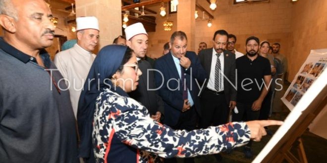 أمين عام الأعلى للآثار يفتتح مشروع ترميم مسجد محمد بك الصغير بمصر القديمة