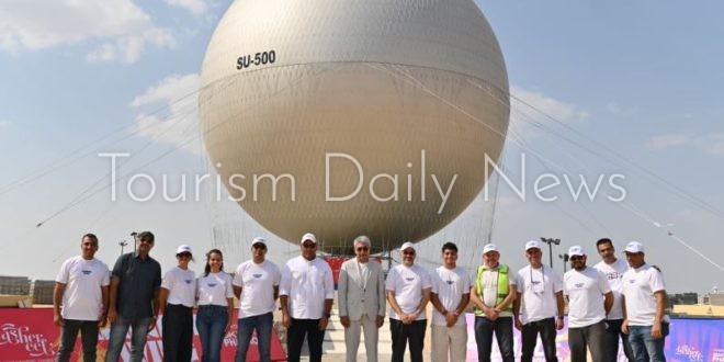 بالون أهرامات الجيزة يحلّق بالسياحة المصرية نحو تجربة استثنائية جديدة