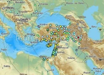توابع زلزال خليج السويس ضعيفة ولا تدعو للقلق