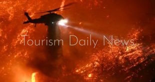 حرائق الغابات تهدد سياحة الطبيعة في أمريكا وتحطم مروحية إنقاذ بولاية يوتا