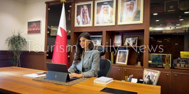 سارة أحمد بوحجي الرئيس التنفيذي لهيئة البحرين للسياحة والمعارض