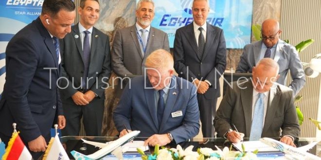 مصر للطيران تدعم أسطولها بالصيانة الذكية وبوينج تفتح طريقًا جديدًا للسفر