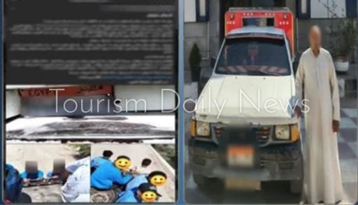 كشف ملابسات فيديو أطفال الفيوم والقبض على قائد السيارة بسنورس