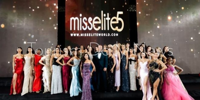 سوماباي تتألق باستضافة نهائي مسابقة "Miss Elite World" الدولية