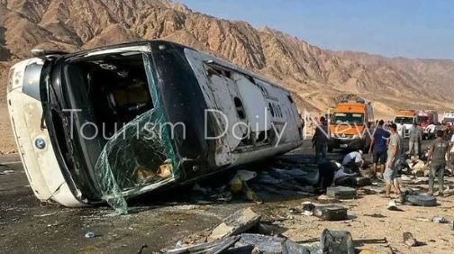 حادث سوبر جيت دهب نويبع يفتح ملف سلامة النقل السياحي على الطرق