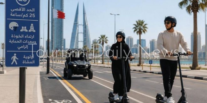 البحرين تنظم السكوتر الكهربائي.. خطوة جديدة لسلامة السياحة والتنقل