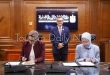الدكتور أحمد رستم، وزير التخطيط والتنمية الاقتصادية، يشهد توقيع اتفاق التسوية بين المحافظة وبنك الاستثمار القومي