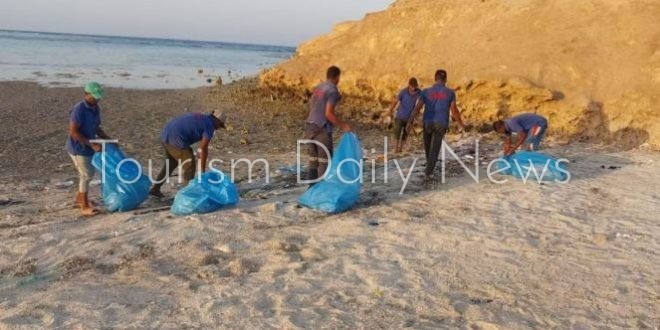 هيبكا جمعت 750 ألف طن مخلفات .. البيئة ترفع قيمة السياحة بالبحر الأحمر