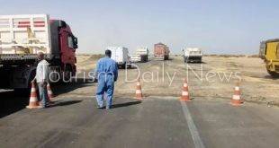 إصلاح طريق رأس غارب الزعفرانة يعزز أمان الرحلات السياحية بالبحر الأحمر
