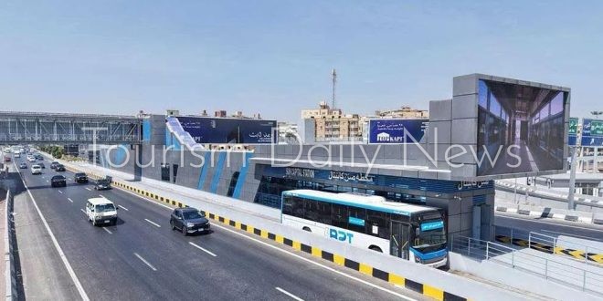 كل 10 دقائق .. BRT يربط الإسكندرية الزراعي بصن كابيتال ويدعم حركة السفر