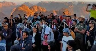 سانت كاترين تجذب 908زائرين وجبل موسى والتجلي الأعظم يعزز الاستثمار السياحي