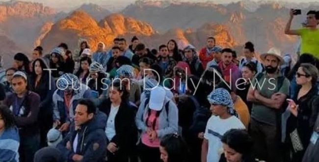 سانت كاترين تجذب 908زائرين وجبل موسى والتجلي الأعظم يعزز الاستثمار السياحي